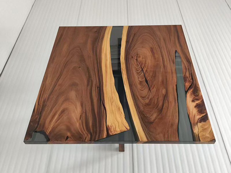 epoxy resin coffee table